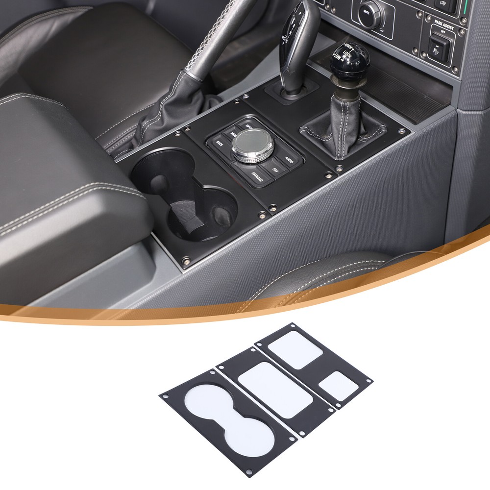 ABS Matte Black Central Control Gear Shift Panel Cover For Ineos Grenadier 2020+