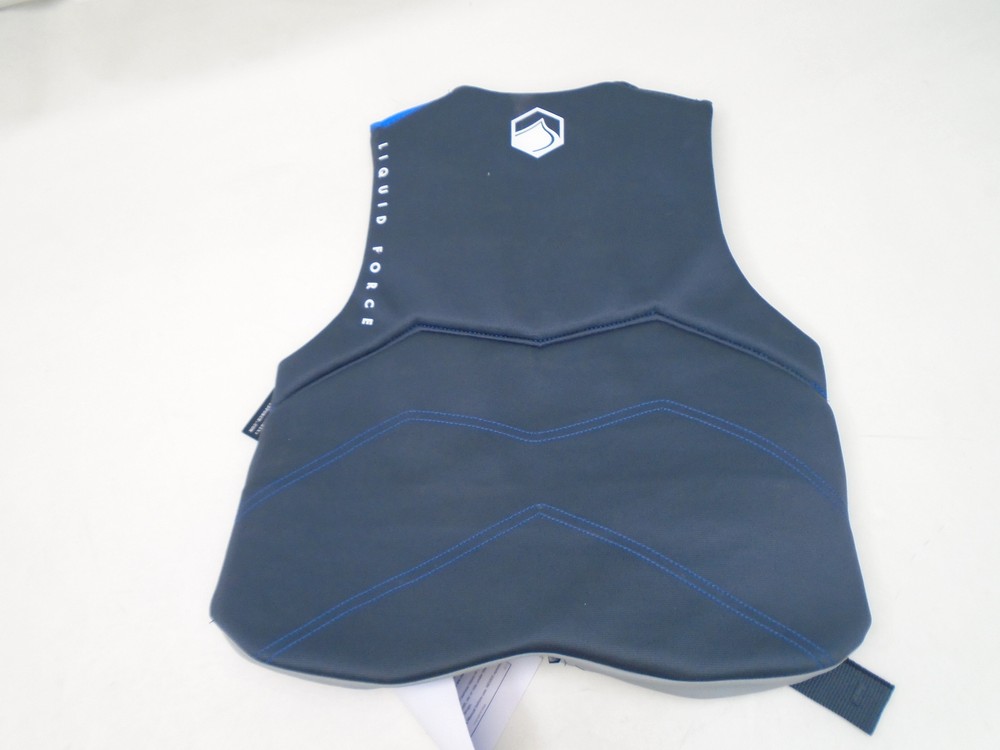 LIQUID FORCE 2215580 TEAM COMP LIFE JACKET / VEST BLUE / ASH MEDIUM