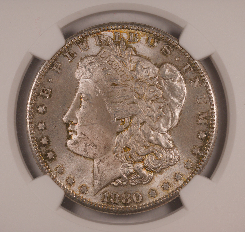 1880-S Morgan Dollar NGC MS-63