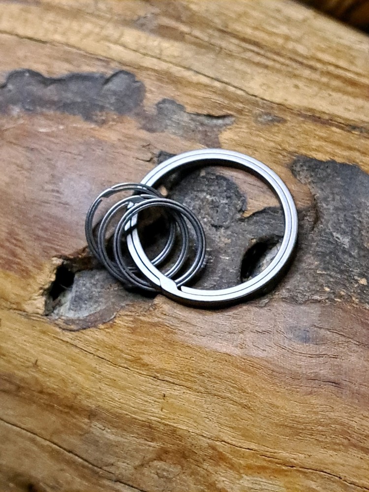 Pro Series Titanium Sidepush Keyring Set