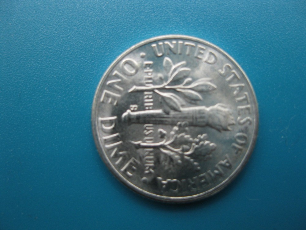 1951 S Roosevelt Dime Gem BU+!