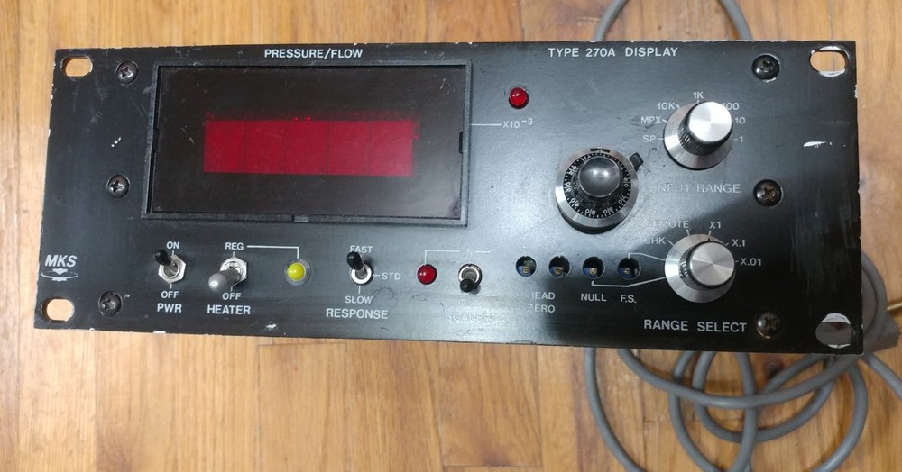 MKS 270A Display