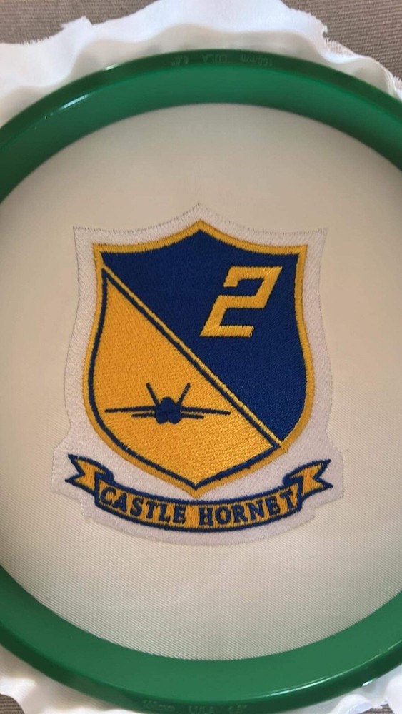Blue Angel F/A-18 Castle Hornet Patch