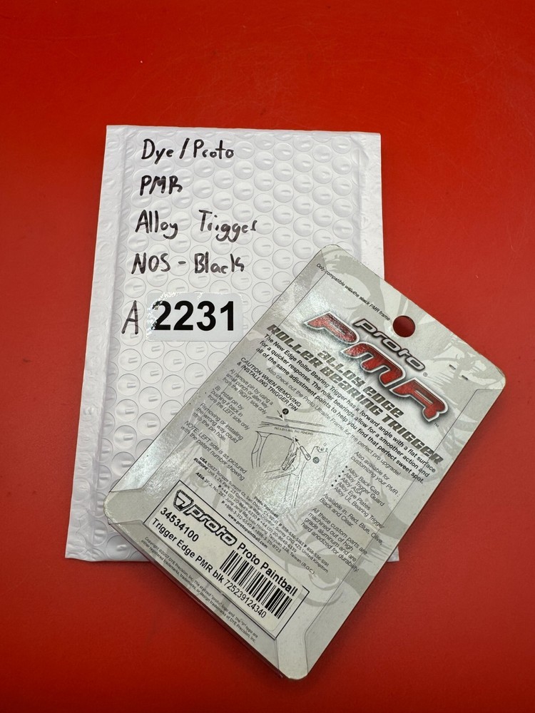 Dye/Proto PMR Alloy Trigger NOS-Black