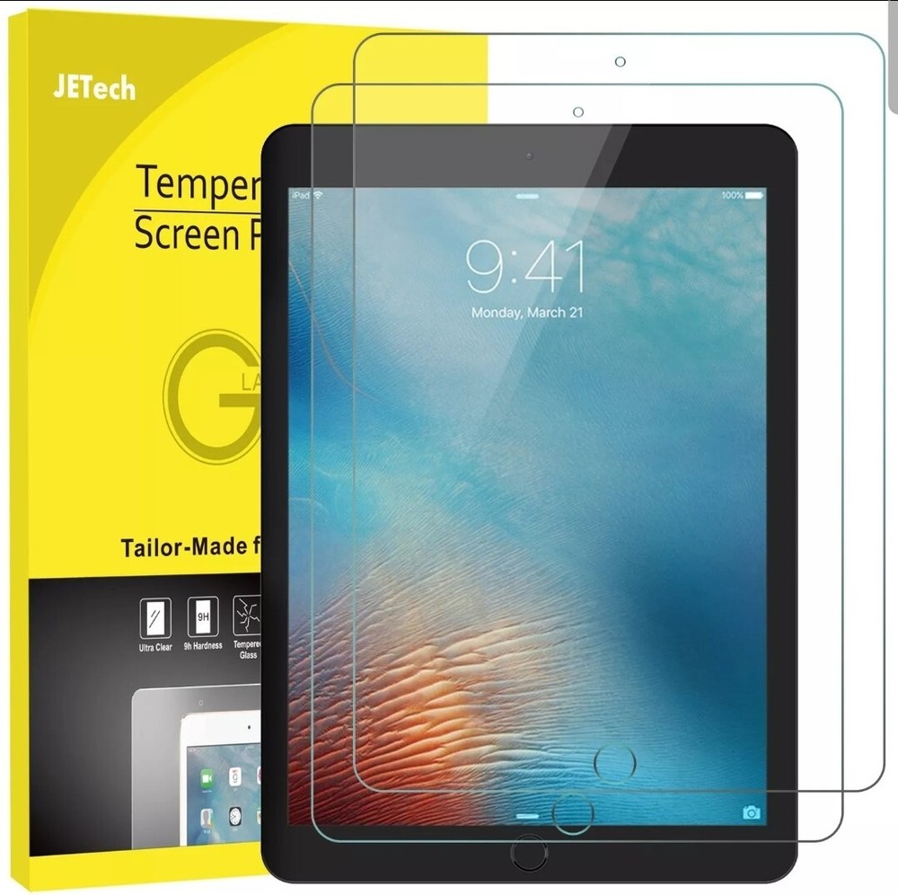 JETech Screen Protector for iPad Mini 5 / Mini 4 (2019) Tempered Glass  2-Pack