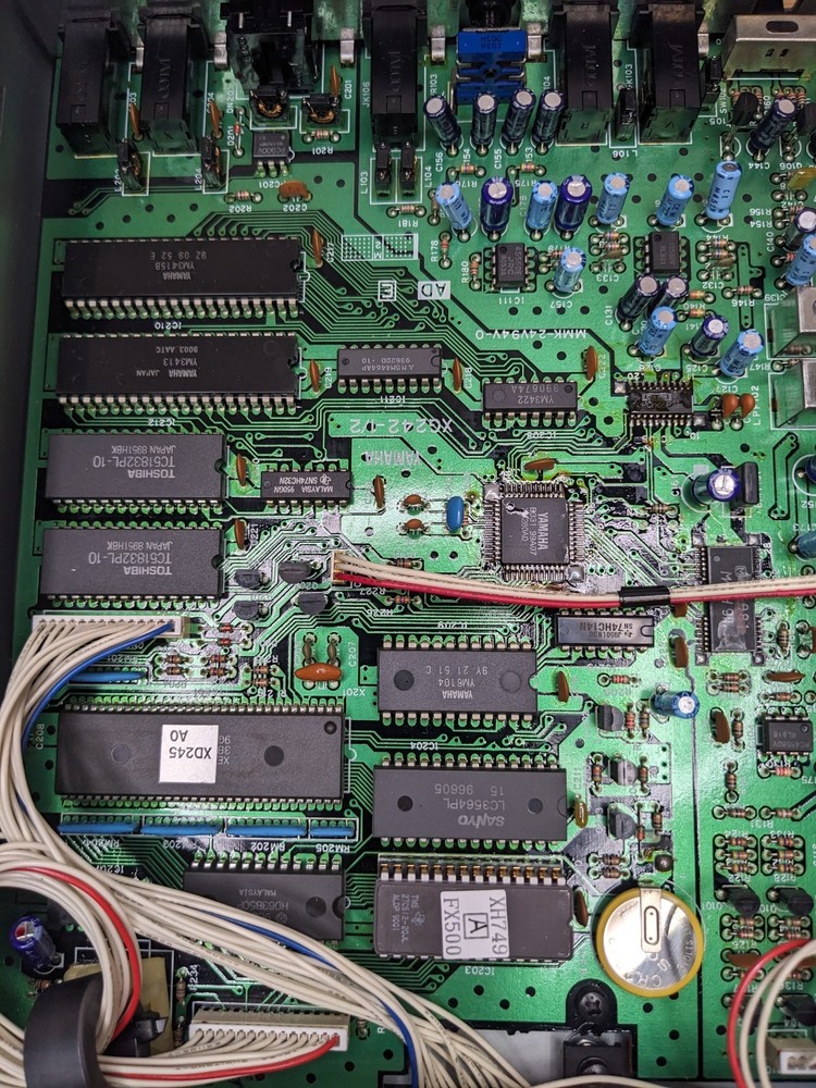 YAMAHA FX500B Multi Effects Processor w/PA1207 Adapter Tested & Working MIJ