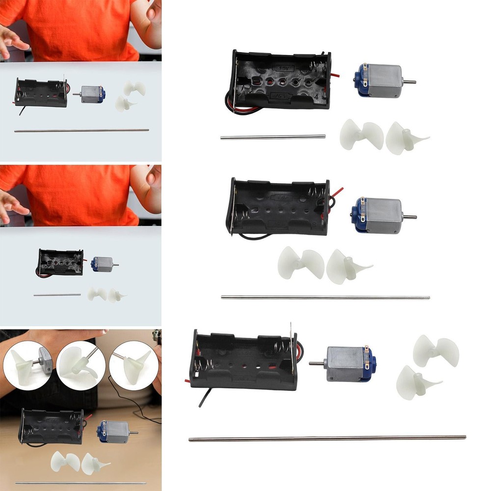 Science Experiment for Kids Developing Intelligent DIY Boat Building Kit