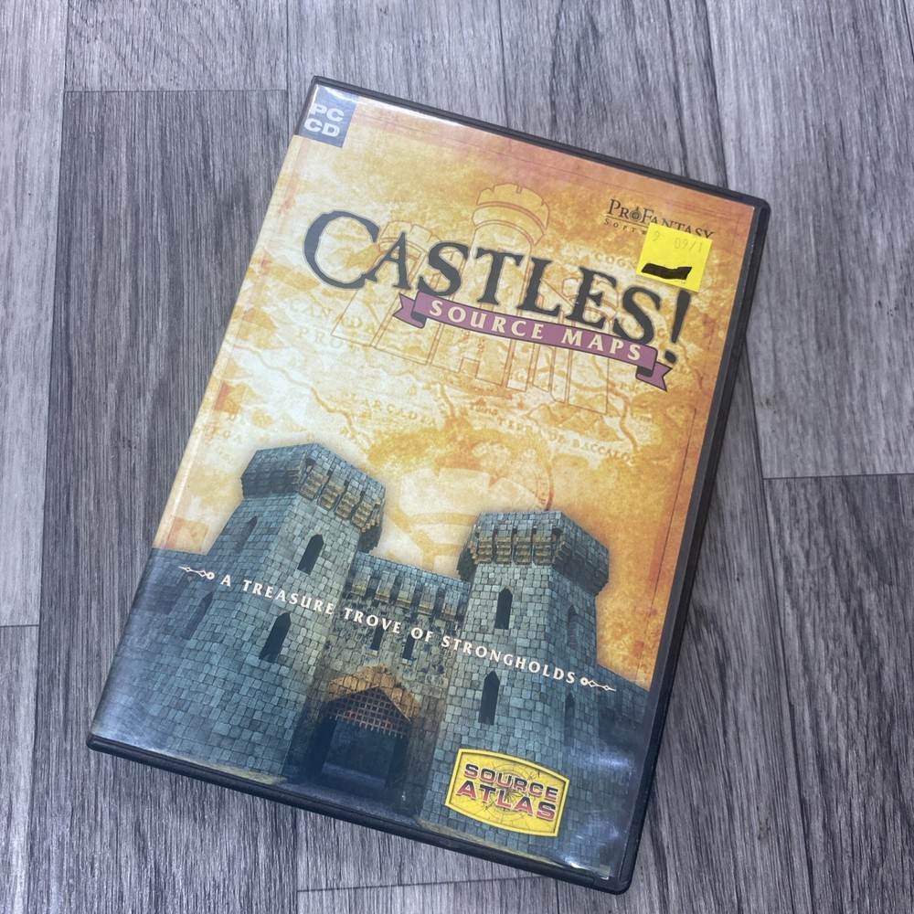 Castles! Pro Fantasy Software - Source Maps PC, CD + booklet