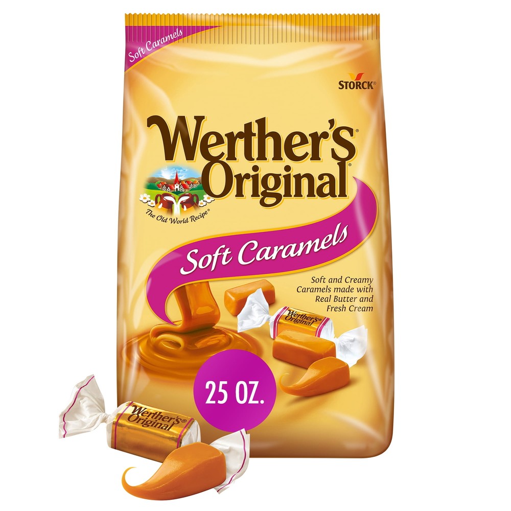 Werther's Original Soft Caramel Candy, 25 oz