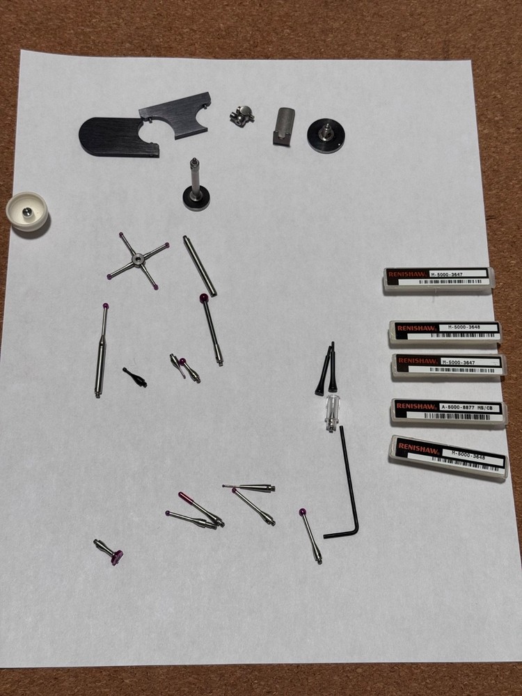 Renishaw CMM Ruby Tipped Stylus - Mixed Lot