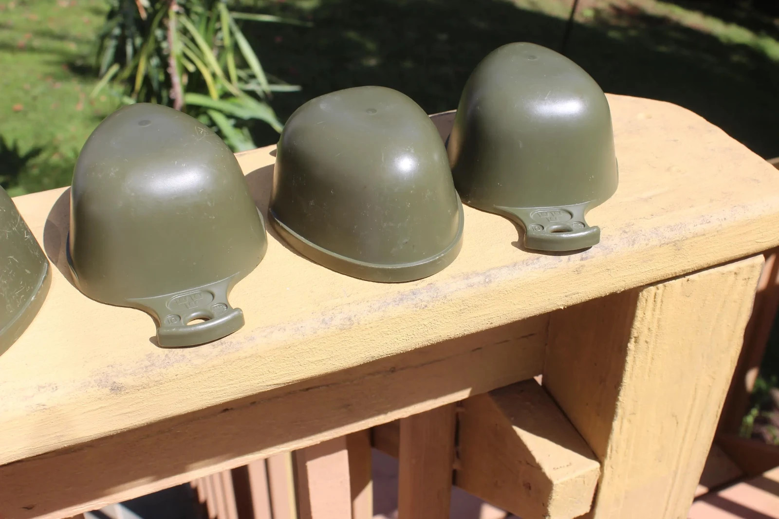 THREE Genuine USED Swedish Army Mess Kit Plastic Drinking Mug Kuksa Cup Kåsa
