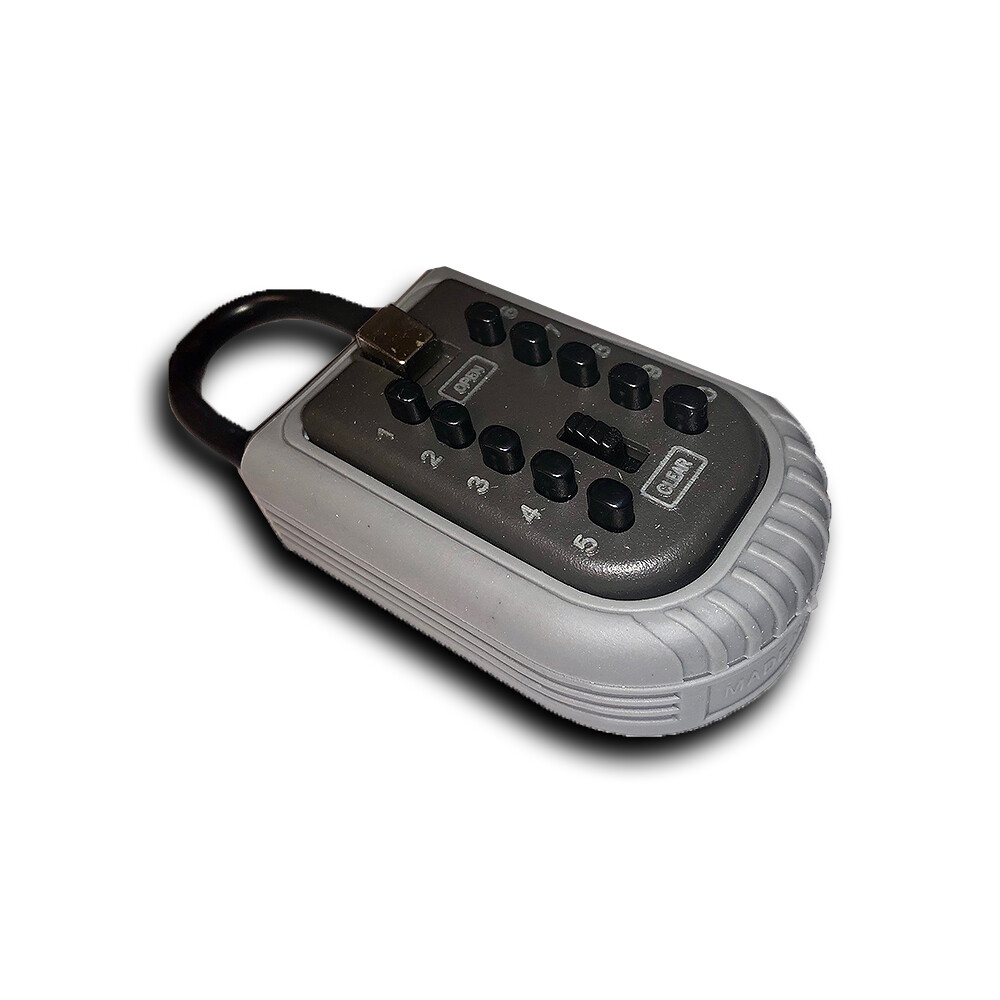 Voyager Tools Portable Push Button Combination Lock Box