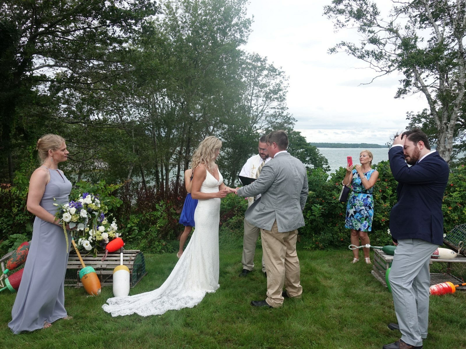 FREE SHIP 193 Maine Lobster BUOY nautical pot bouy float shore crab Lake CAPE