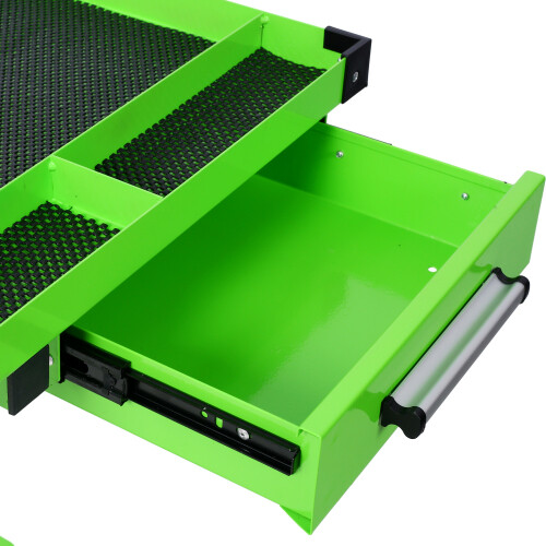 Heavy Duty Adjustable Work Table Bench With Drawer 220 lbs Rolling Tool Cart