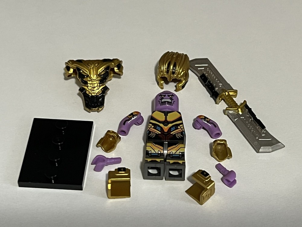 Marvel Thanos Lego Like Mini-Figure