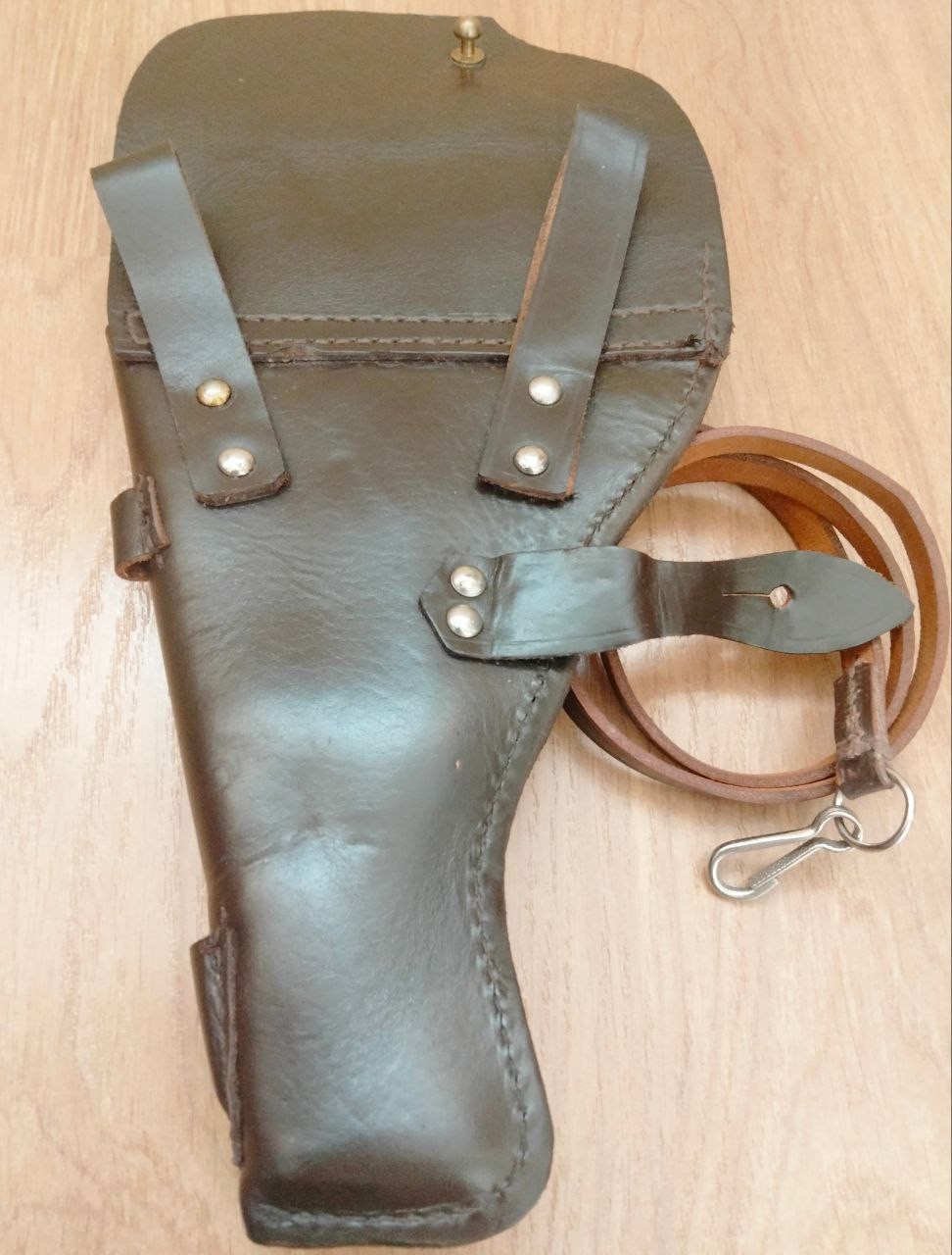 ✅🔥USSR Original Red Army Tokarev TT-33 pistol belt holster & lanyard,marking 80