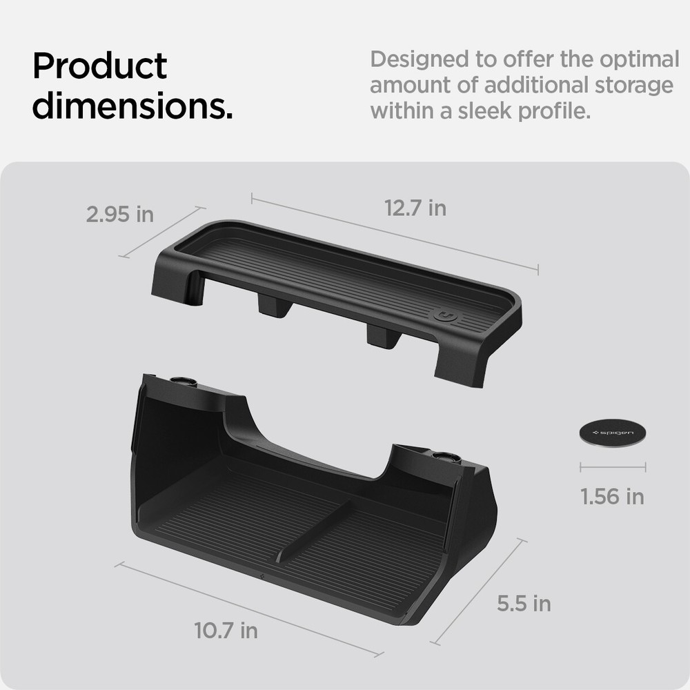 For Tesla Model Y 2025 Refresh | Spigen Under Screen Organizer