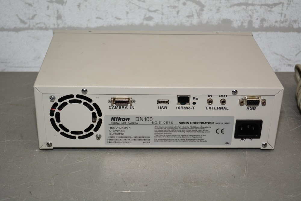 ^ Nikon DN100 Digital Net Camera w/ Camera Control Unit DN100 #X2181