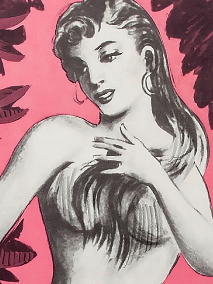 1950s Movie Poster "The Mating Urge" Adult Vintage Style Movie - 16x24