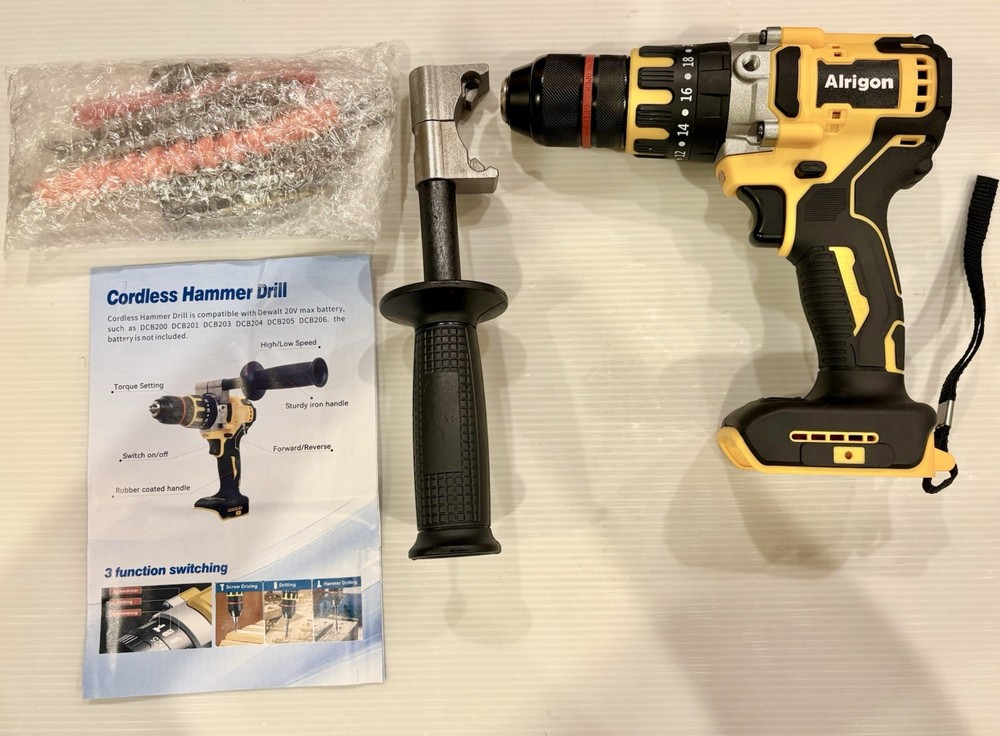 Alrigon Brushless Cordless Hammer Drill/Driver (Tool only)