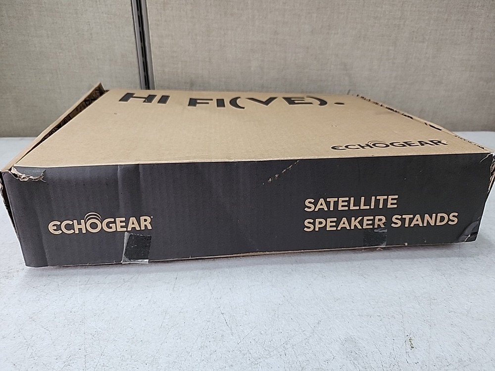 Echogear Universal Speaker Stands Height Adjustable with Universal Compatibility