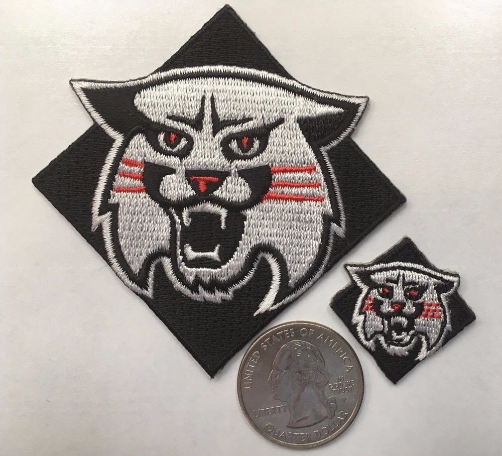 Davidson college patch wildcats patch davidson patch iron on or sew on cat patch