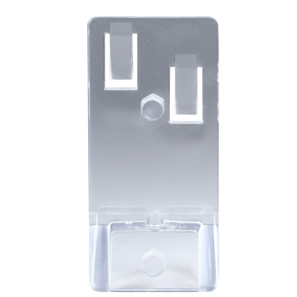 12 Pack Hardware Heavy Duty Polycarbonate Clear Cabinet Locking Shelf Support...