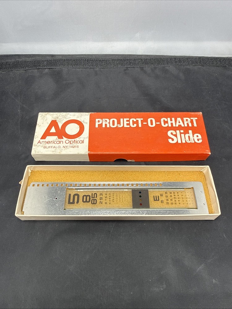 Project-O-Chart Visual Acuity Slide for Projector