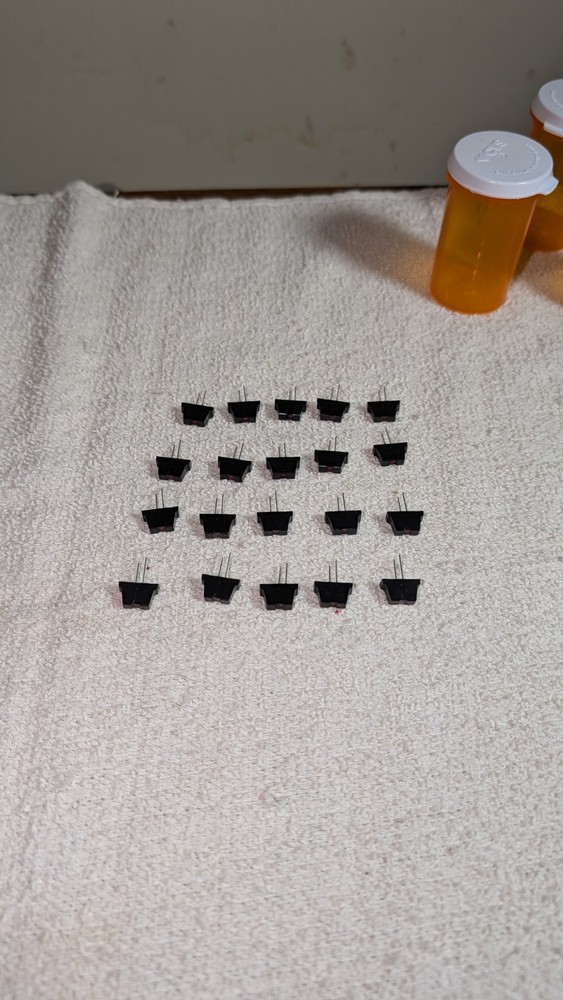 ADC SS100SL LED Slide Knobs With Red LED's