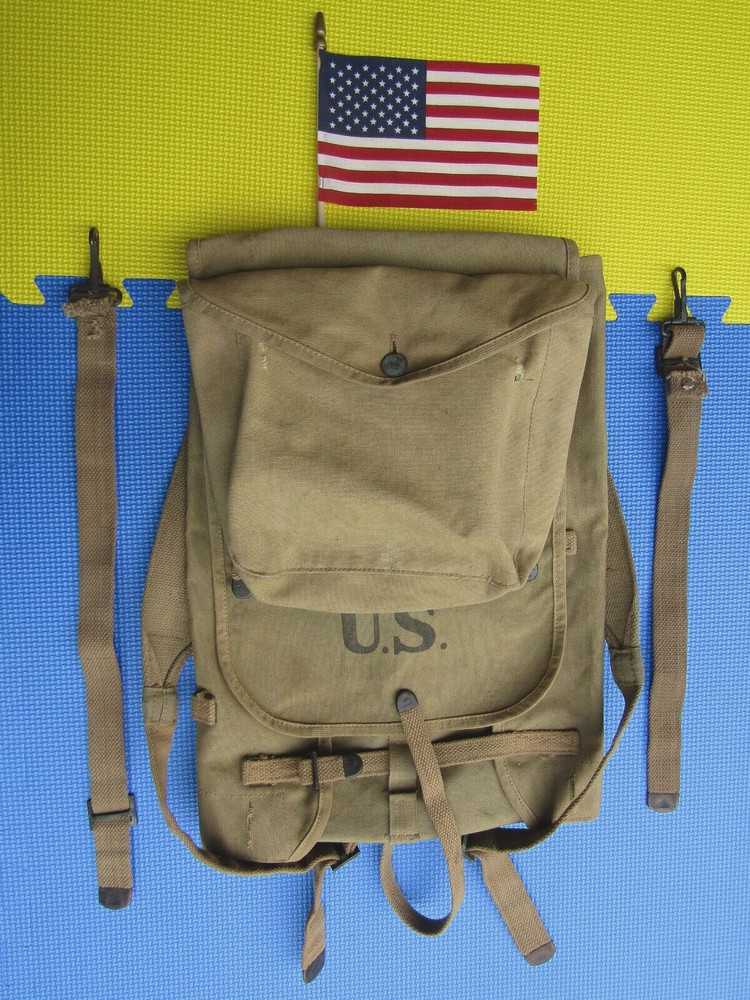 WW I U.S. Army Combat Backpack, Original !