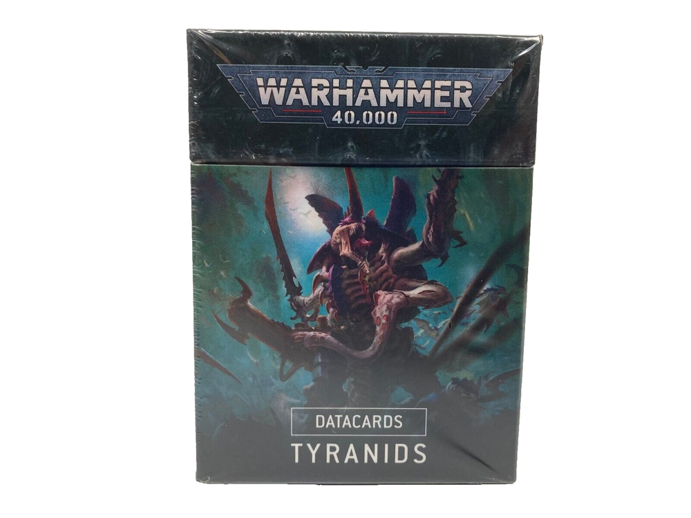 Warhammer 40K Tyranids Datacards Cards 9th Edition Games Workshop 51-02