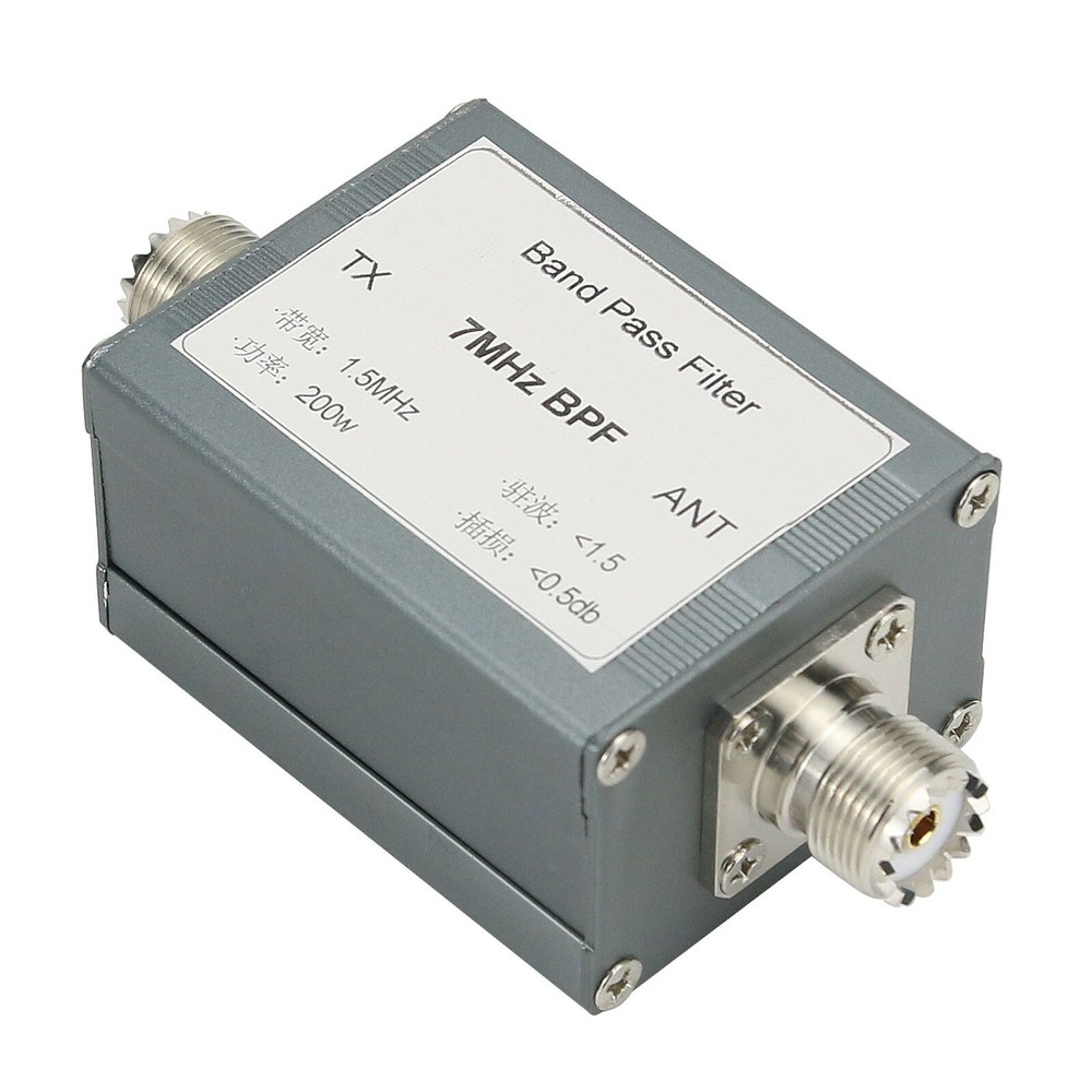 7MHz 200W Band Pass Filter Anti-Interference Improved Receiving Sensitivity pe66