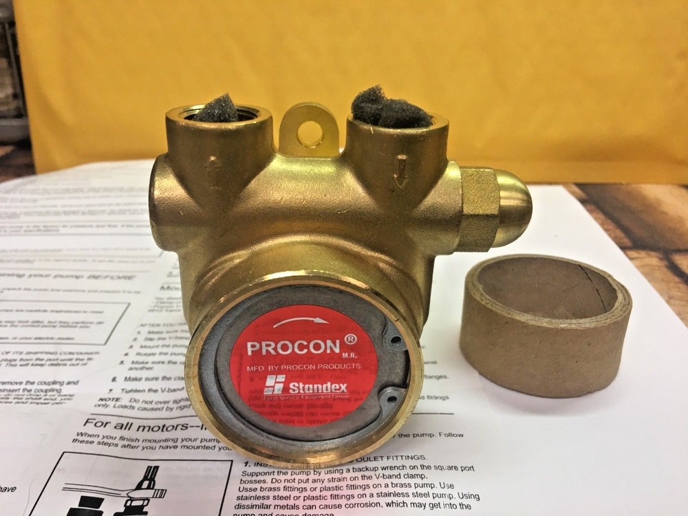 PROCON, 112E100F11BA170, BRASS Pump, BOLT-ON, 100 GPH