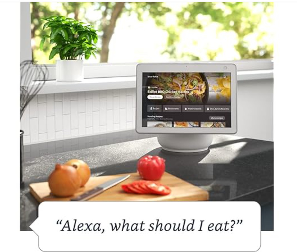 (NEW) Amazon Echo Show 10 (3rd Gen), HD smart Display Charcoal