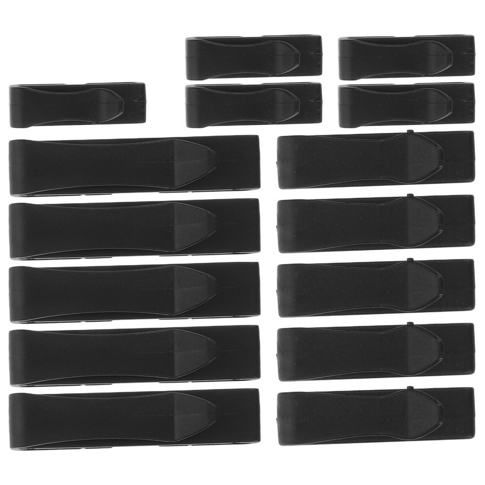 15 Pcs Multi-function Belt Clip Buckle Backpack Clips Accessories