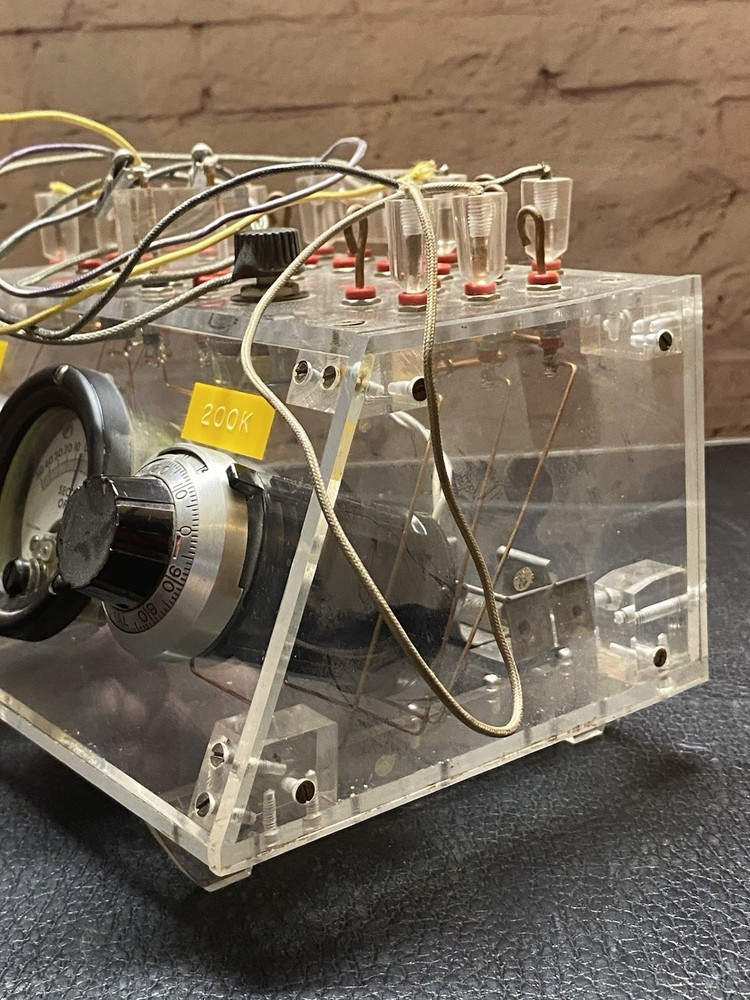 Educational Arc Testing Unit 10k & 200k “Seconds Of Arc” Clear Casing