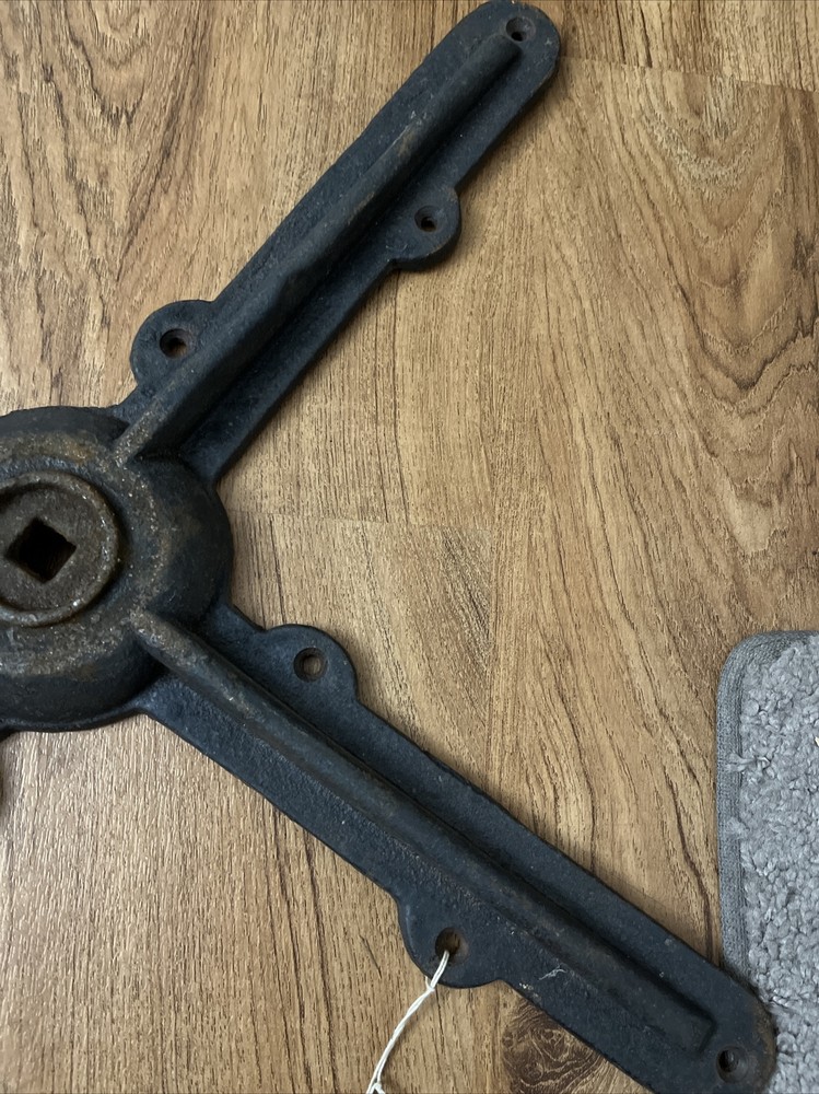 Antique Cast Iron Table Base Bistro Bar Repurpose Steampunk