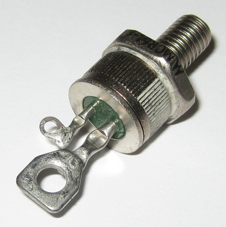 Motorola MCR64-8 Reverse Blocking Thyristor SCR - 600V - 55A - 1/4-28 Anode Stud