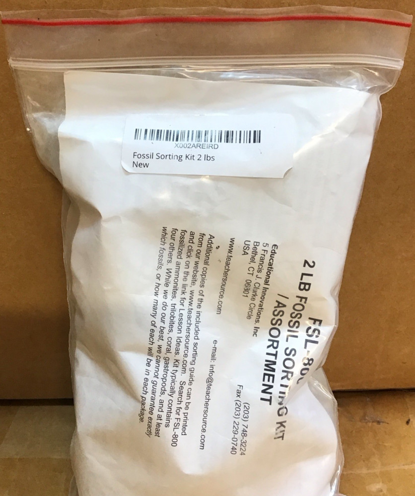 Fossil Sorting Kit 2 Pounds Q22