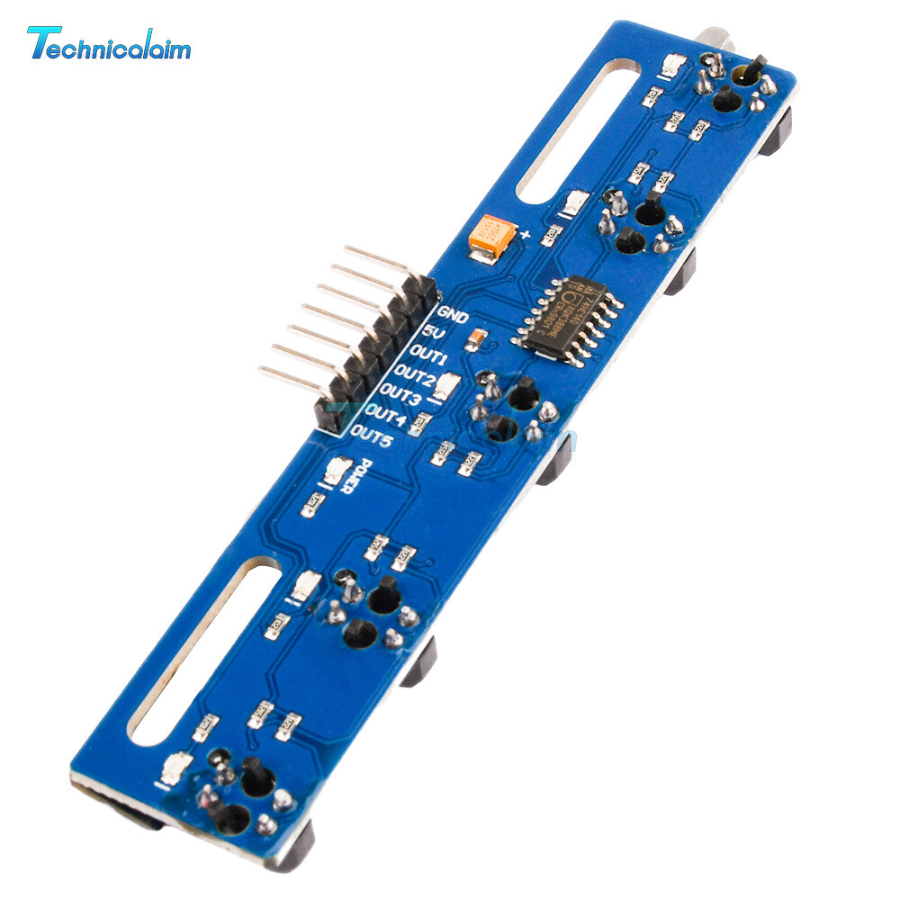 5-Way Tracking Sensor Infrared Line Sensor Obstacle Avoidance Module TCRT5000L-