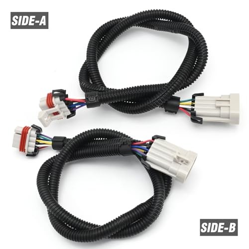 UOIENRT 2Pcs 36''/91.44cm Ignition Coil Relocation Extension Harness
