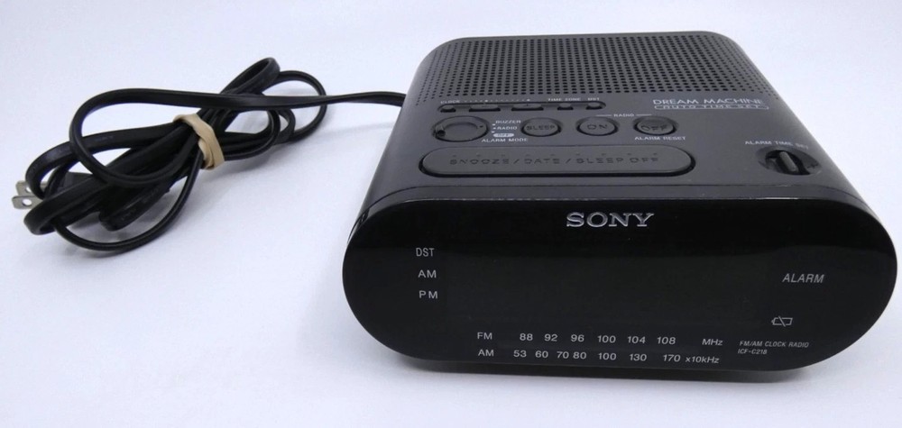 * Sony Dream Machine Clock Radio - Black