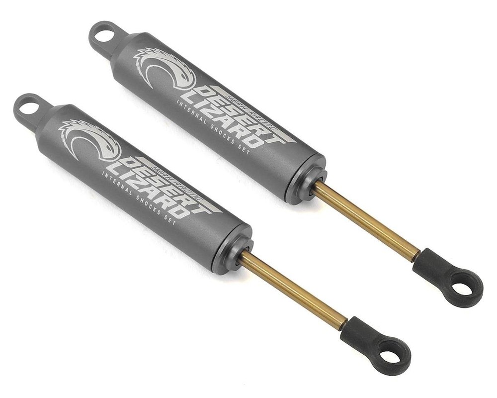 Desert Lizard Two Stage Internal Spring Shock (2) Grey YEA-DDL-100GM (100mm)