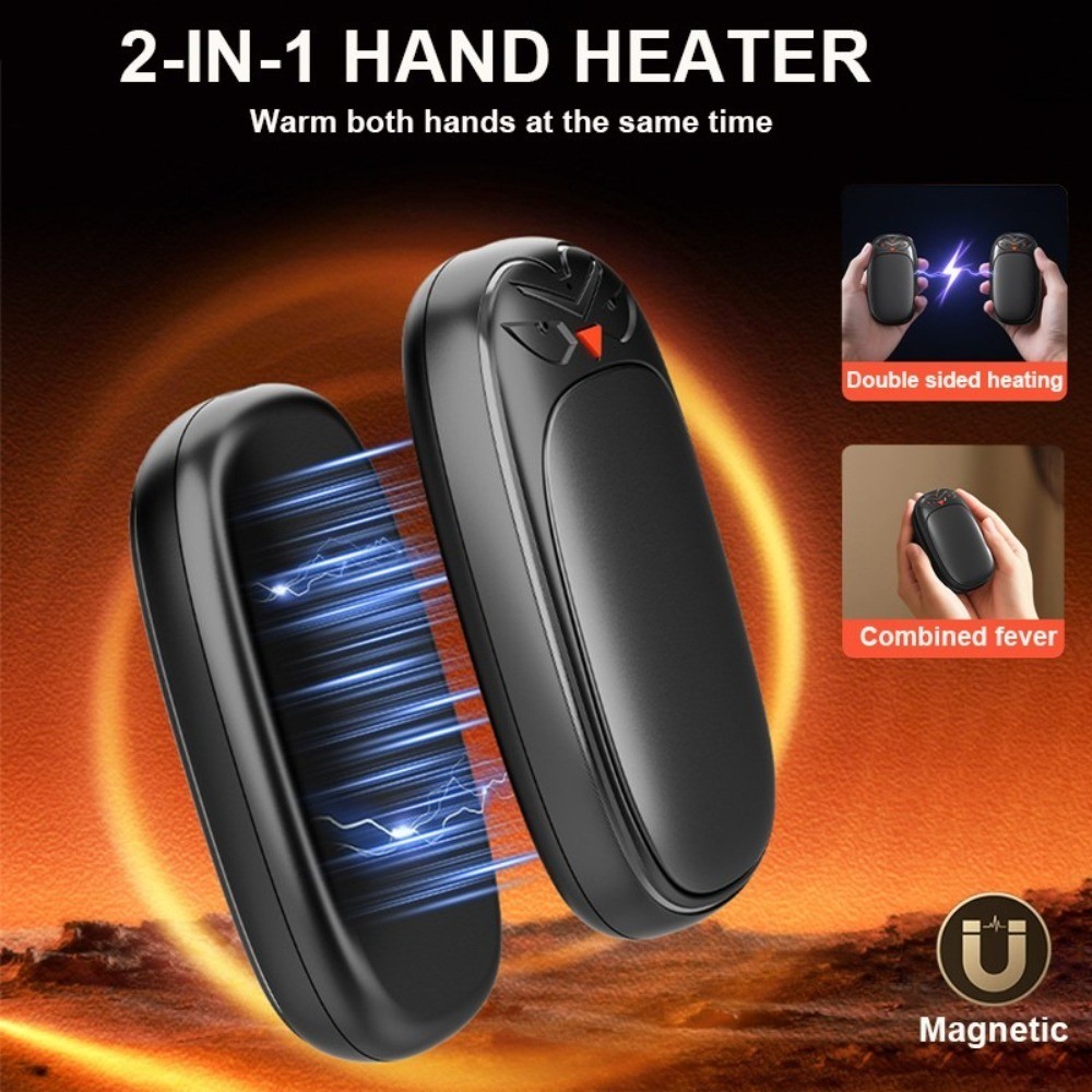 Hand Warmers USB Rechargeable 2 Pack Portable Electric Hand Warmer for Outdoor