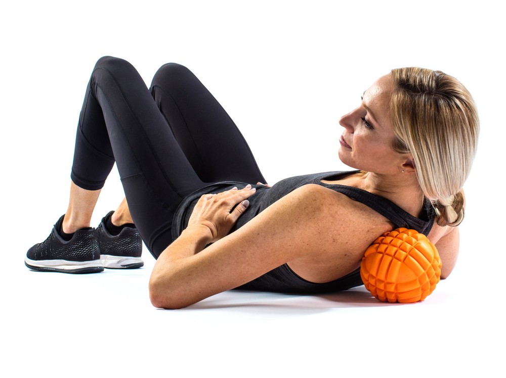 TriggerPoint Orange Grid Ball Deep Tissue Massage Roller