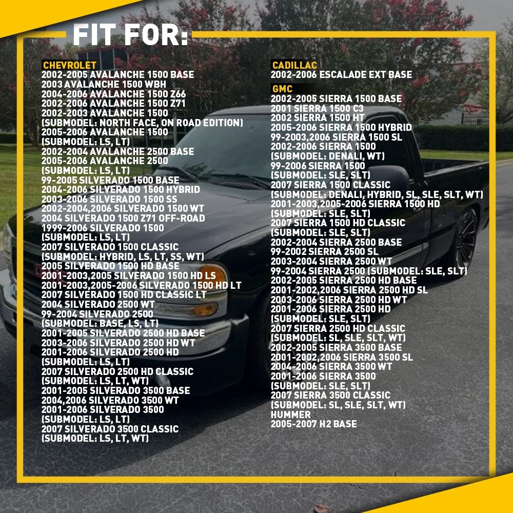 Pair Tailgate Tail Gate Rear Support Cable Strap For 99-06 Chevrolet Silverado