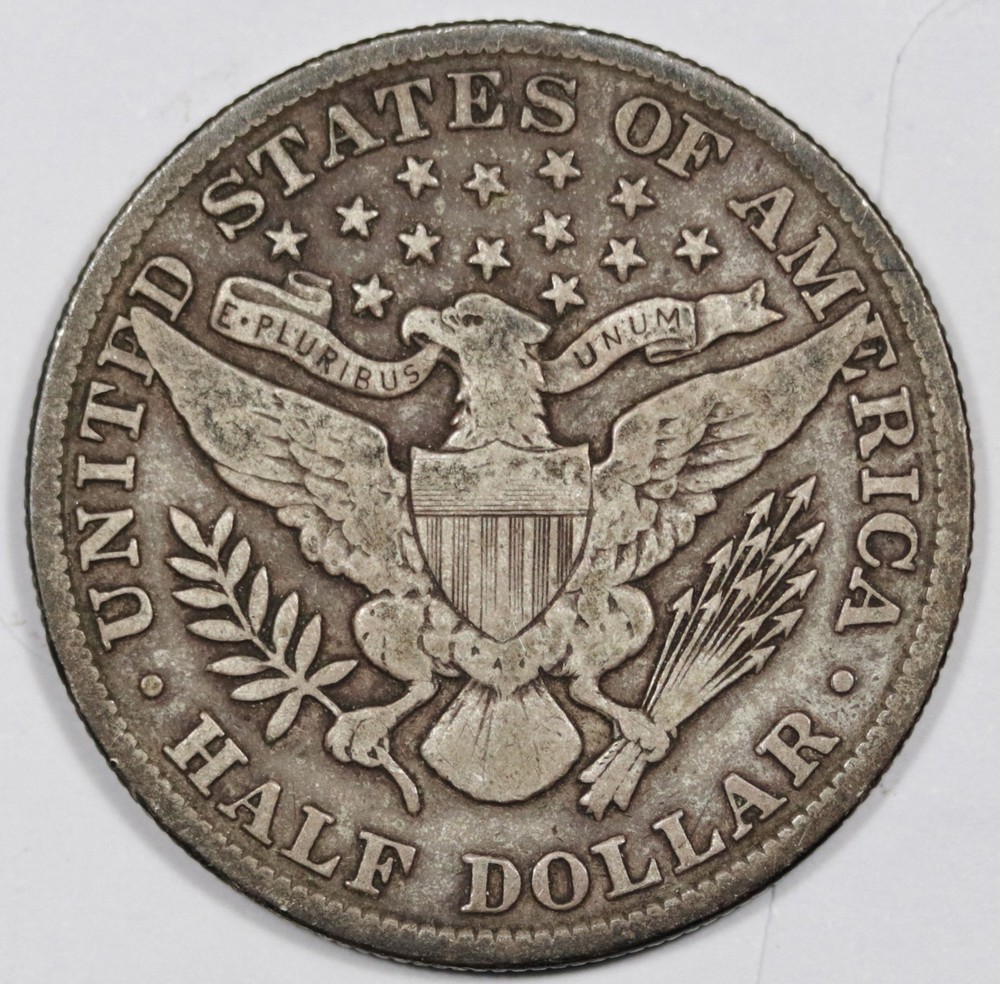 1902 Barber Half. Fine. 210230