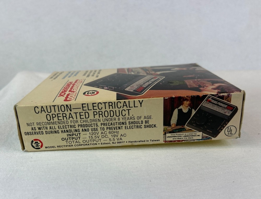Railpower 1100 Model Train Powerpack With Directional Control Full Speed Dial