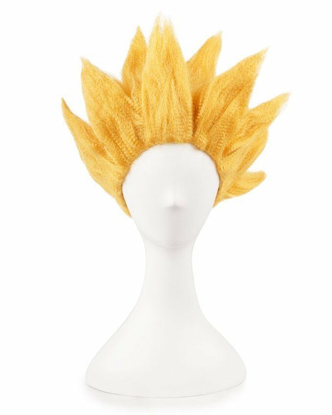 Dragon Ball Z Goku Adult Anime Costume Cosplay Optional Super Saiyan Wig