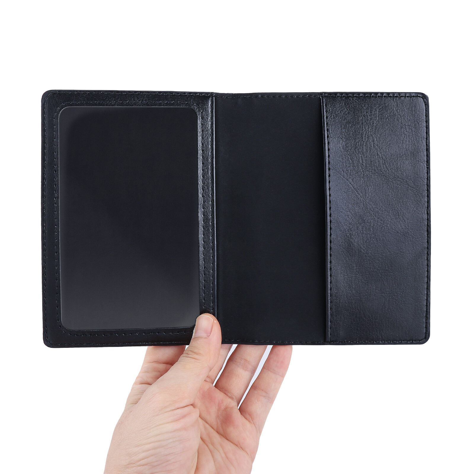 Slim Leather Travel Passport Wallet Holder RFID Blocking ID Card Case Cover US